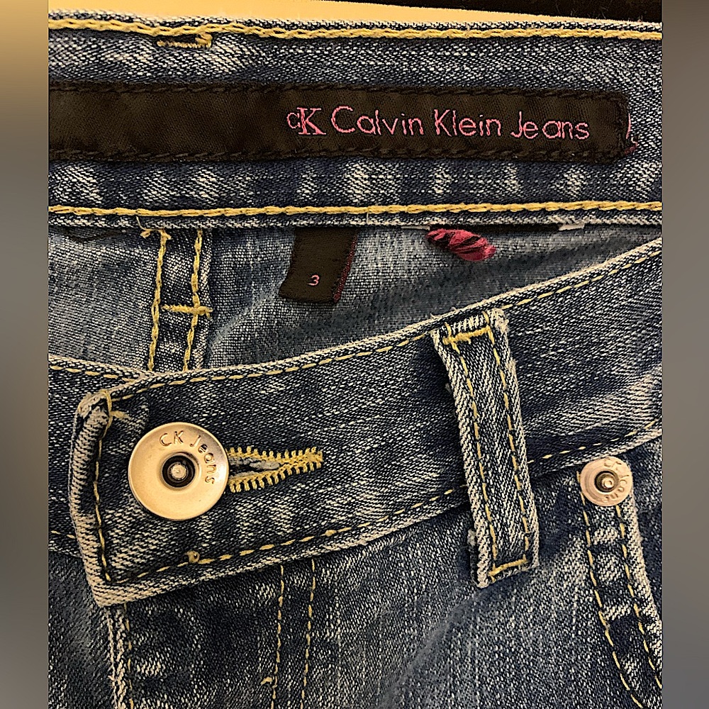 Calvin Klein Blue Jeans size 3